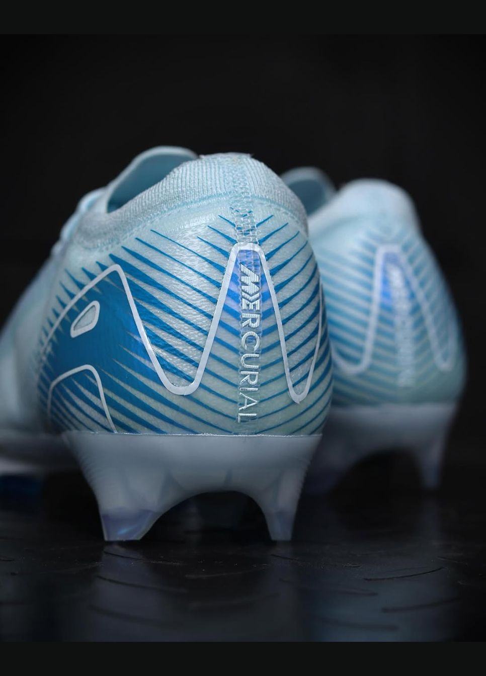 Голубые футбольные бутсы air zoom mercurial vapor 16 fg No Brand