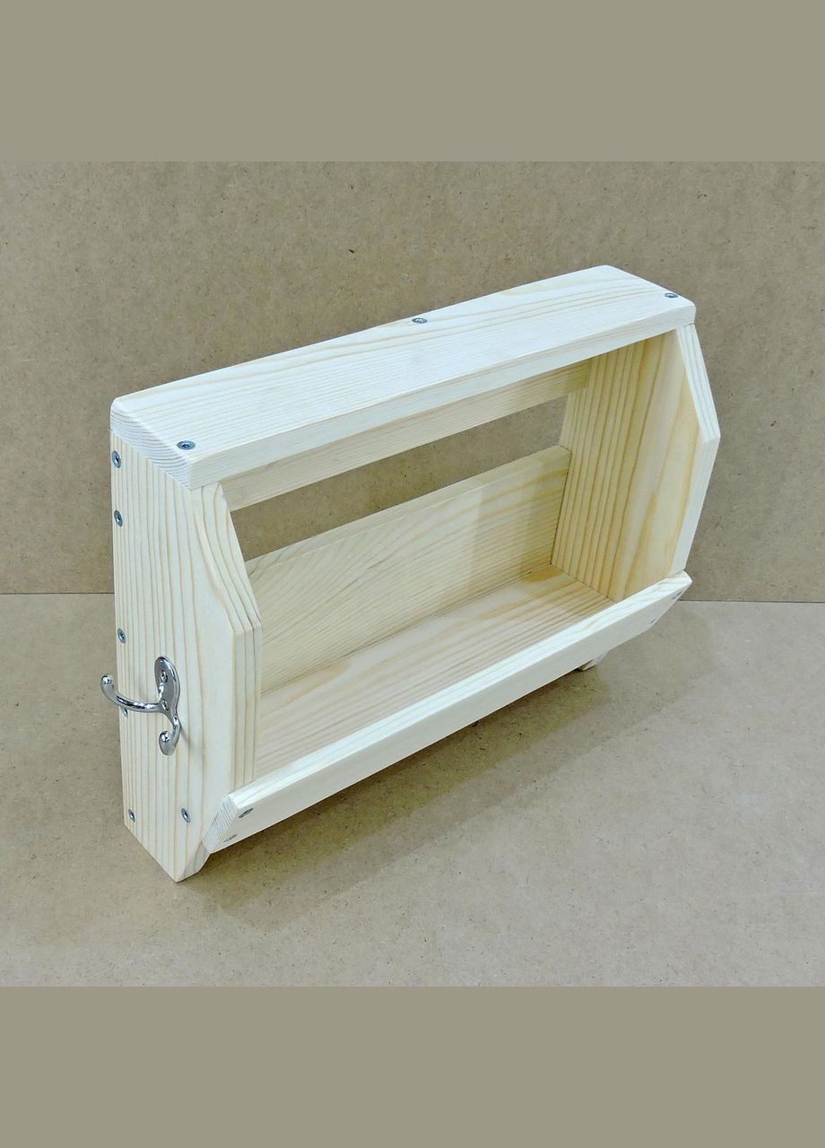 Вішалка для одягу з дерева Монреаль бланже (ВДО-000201) No Brand (327847047)