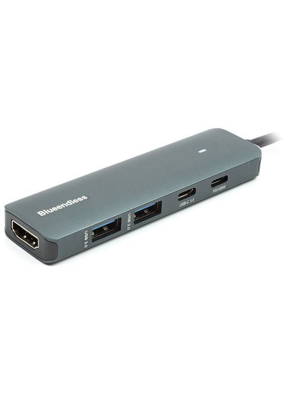 USBхаб USB Type-C – 2 x USB 3.0, Type-C PD, HDMI Blueendless (315503586)