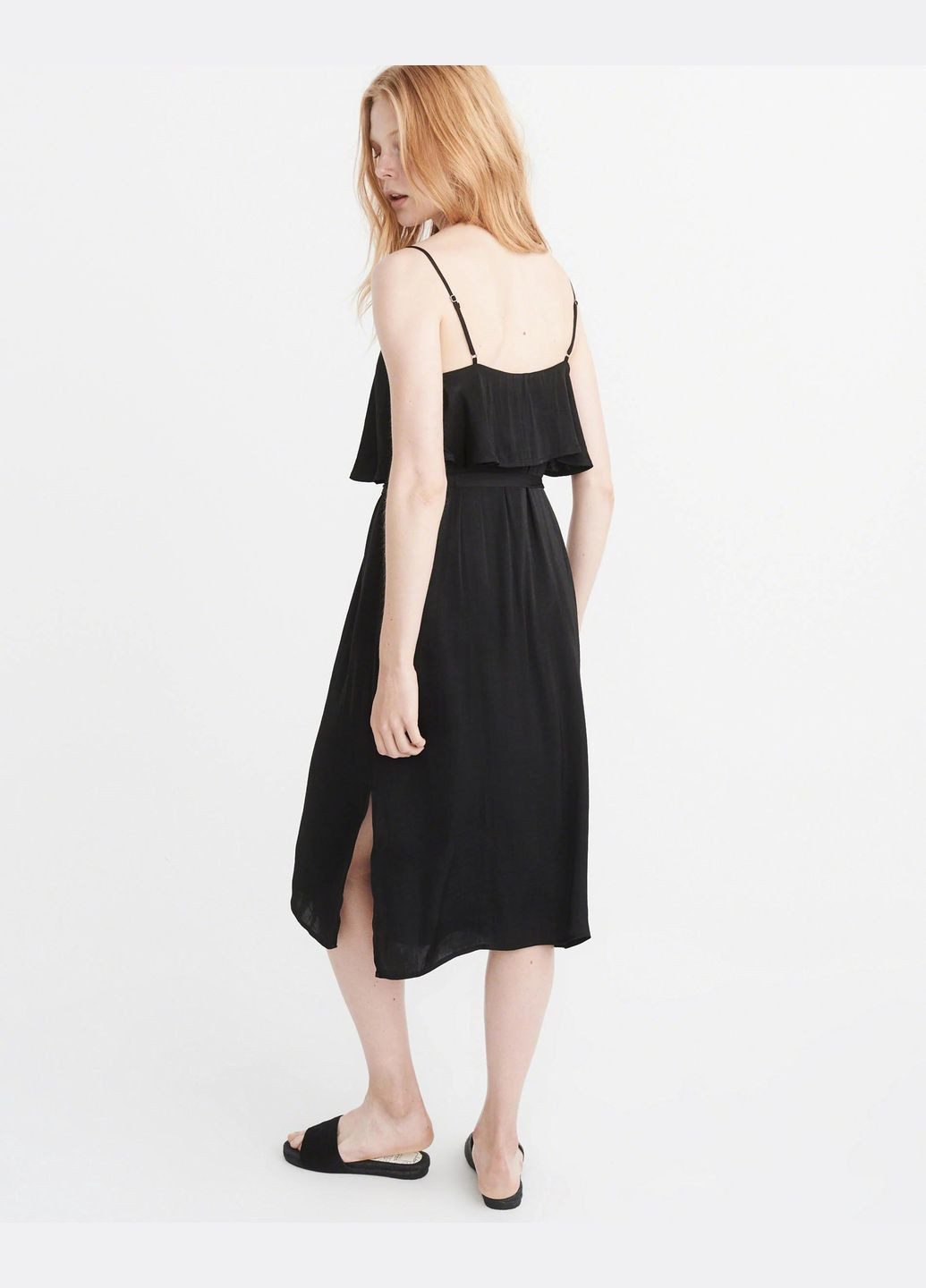 Черный демисезонный платье женское - платье af5827w Abercrombie & Fitch