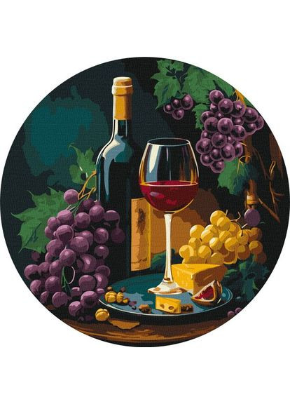 Картина по номерам - Изысканная дегустация ©art_selena_ua d39 см IDEYKA (363986937)