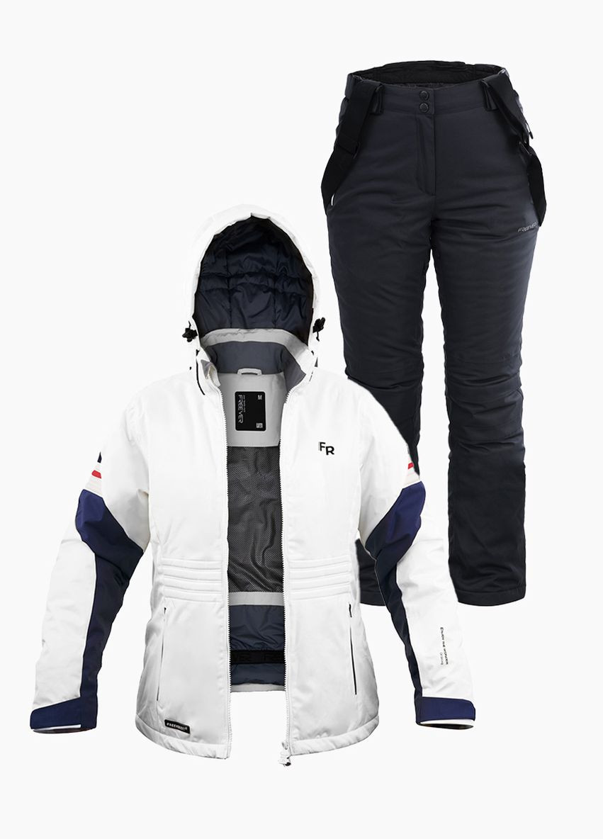 Жіночий лижний костюм 21762-7603 білий Freever (278634135)