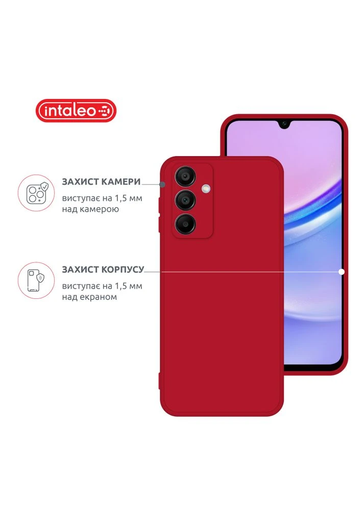 Чохол SoftShell для Samsung Galaxy A16 Red (1283126609565) Intaleo (392663306)
