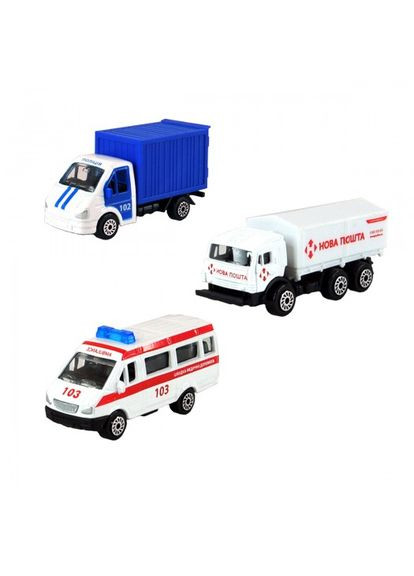Міні-моделі службовий транспорт - " " (у диспенсері, асорті) Technopark (315154508)