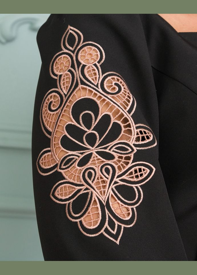 Чорна плаття 144571-13 Alenka Plus