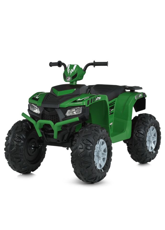 Дитячий електромобіль квадроцикл для дітей віком від 3 років 2-місний зелений електричний транспорт 24V Bambi Racer (368760177)