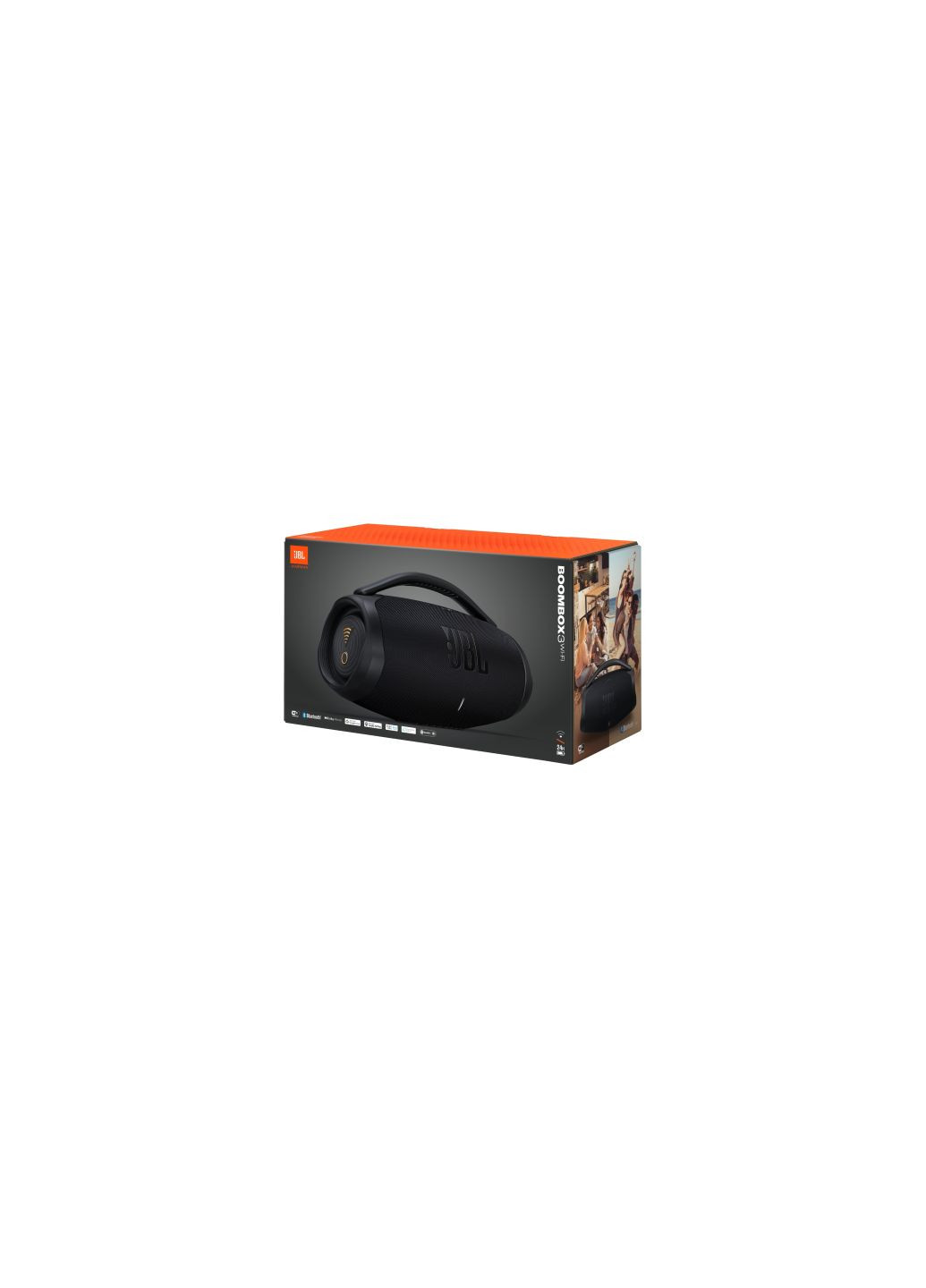 Акустическая система Boombox 3 WiFi Black (BB3WIFIBLKEP) JBL boombox 3 wi-fi black (275099148)