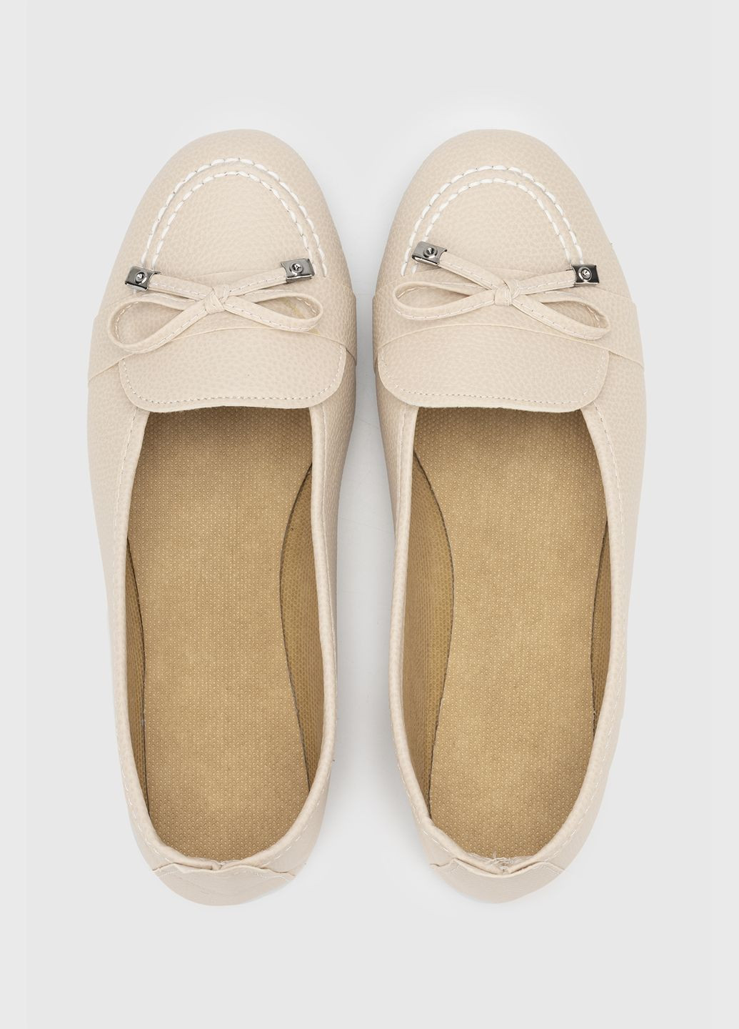 Женские балетки женские s-02 Sila | молочные (315968483)