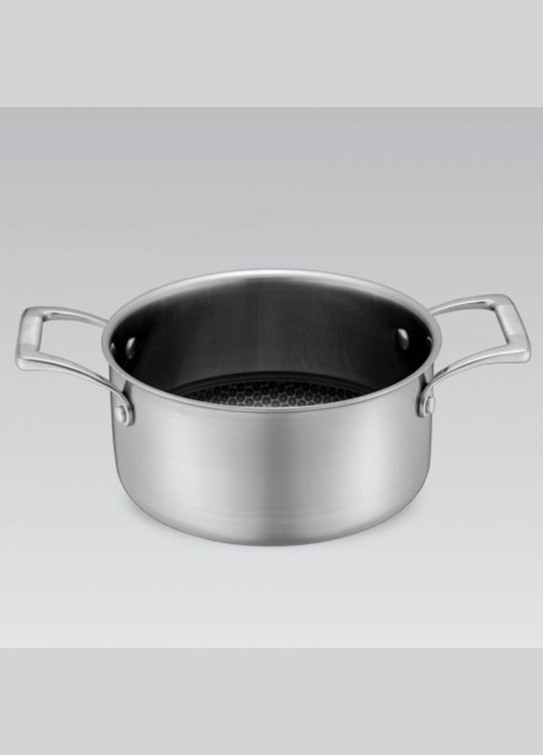 Кастрюля нержавеющая 240 мм x 5.4 л PRO (MR3504-24) Maestro (316632157)