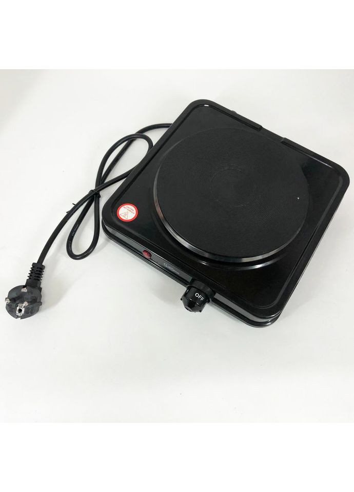 Портативная электрическая электроплита Suntera SP-1930 черная, переносная PQ-468 компактная электроплита Sea Breeze (352770418)