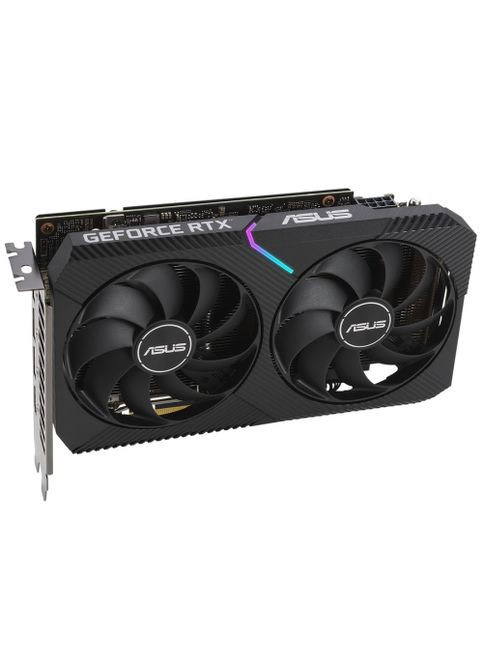 Відеокарта GeForce RTX 3060,, DUAL OC V2, 12Gb GDDR6, 192-bit, HDMI/3xDP, 1867/15000 MHz, 8-pin (DUAL-RTX3060-O12G-V2) Asus (325877636)