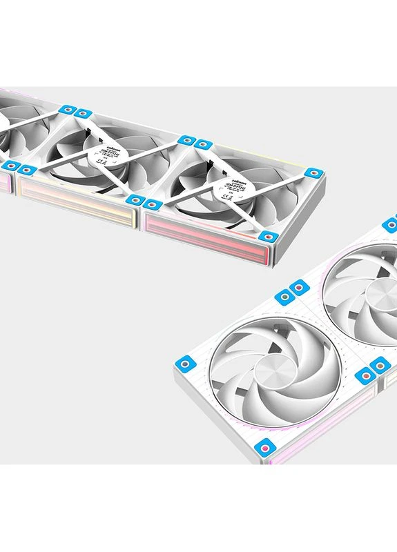 Корпусный кулер ZM-DF120 ARGB White (ZM-DF120WHITE) Zalman (399517832)