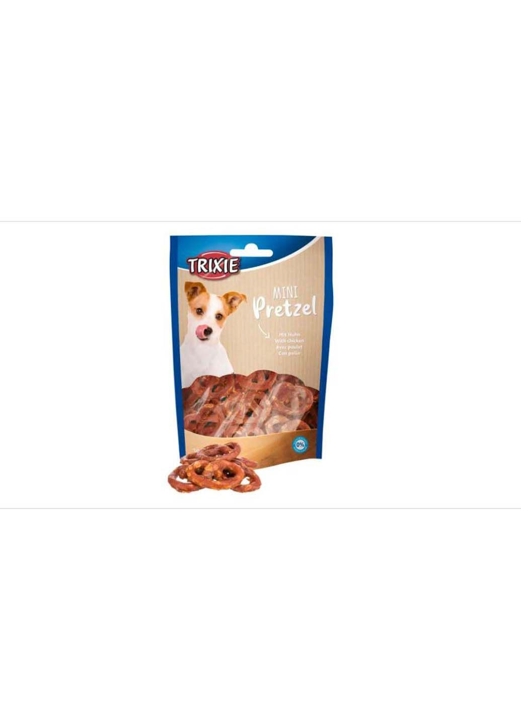 Ласощі для собак Mini Pretzels з куркою 100 г Trixie (285778933)