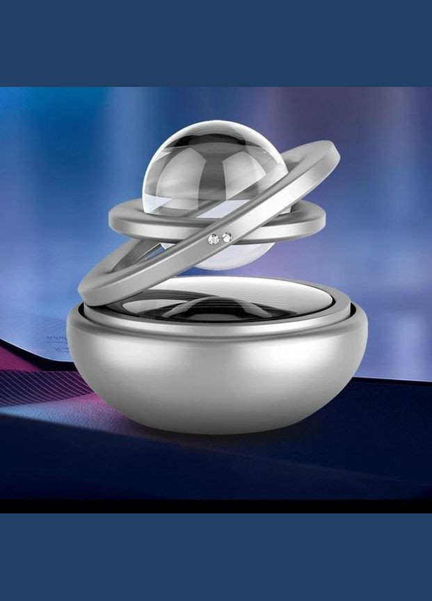 Освіжувач повітря в автомобіль Левітуючі кільця Галактика від сонячного світла + 1 змінних картриджів Сірий (HY050970) MIQIKO (349844068)