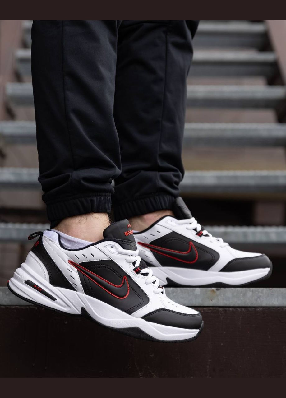 Черно-белые демисезонные кроссовки мужские No Brand