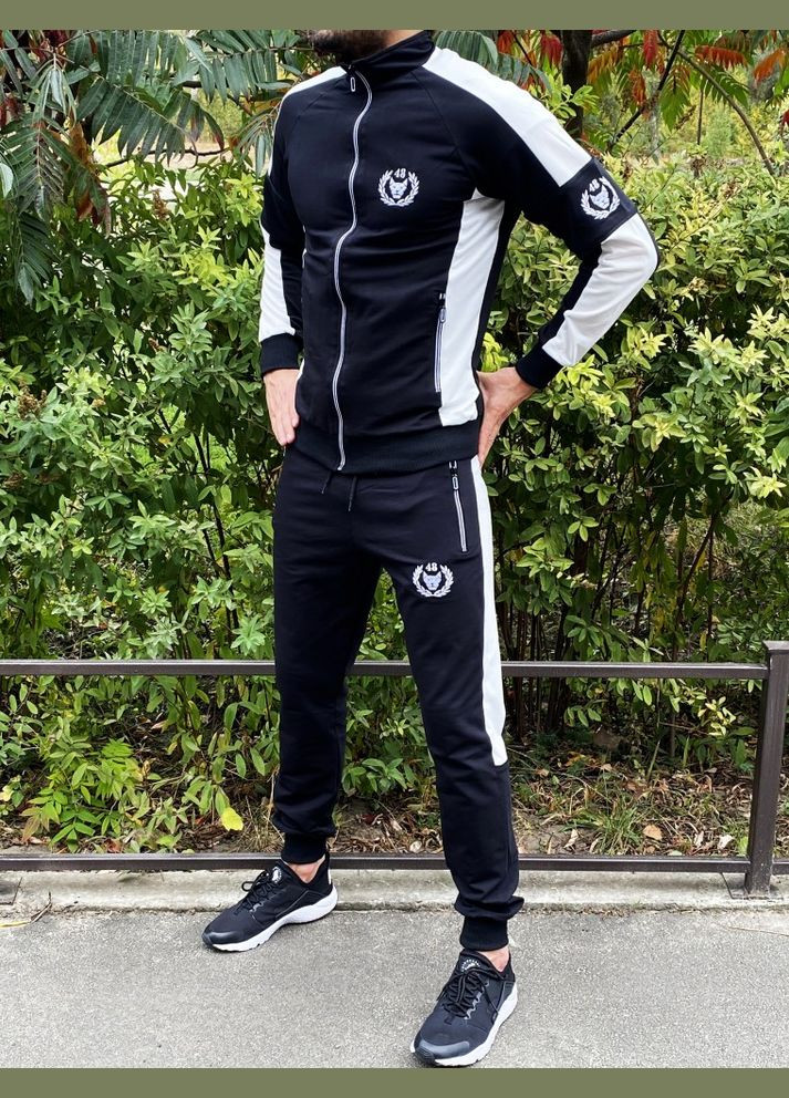 Мужской спортивный костюм Triangle black Miracle (323467236)