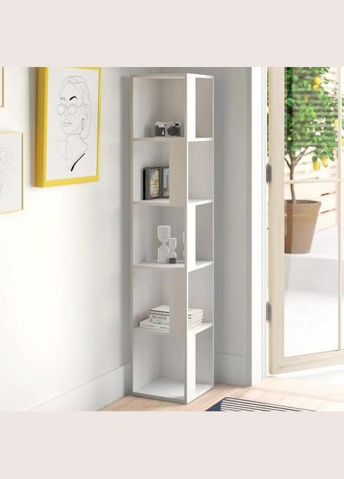 Стелаж кутовий з дерева Калістон зефір (УСП-001220) No Brand (327845875)