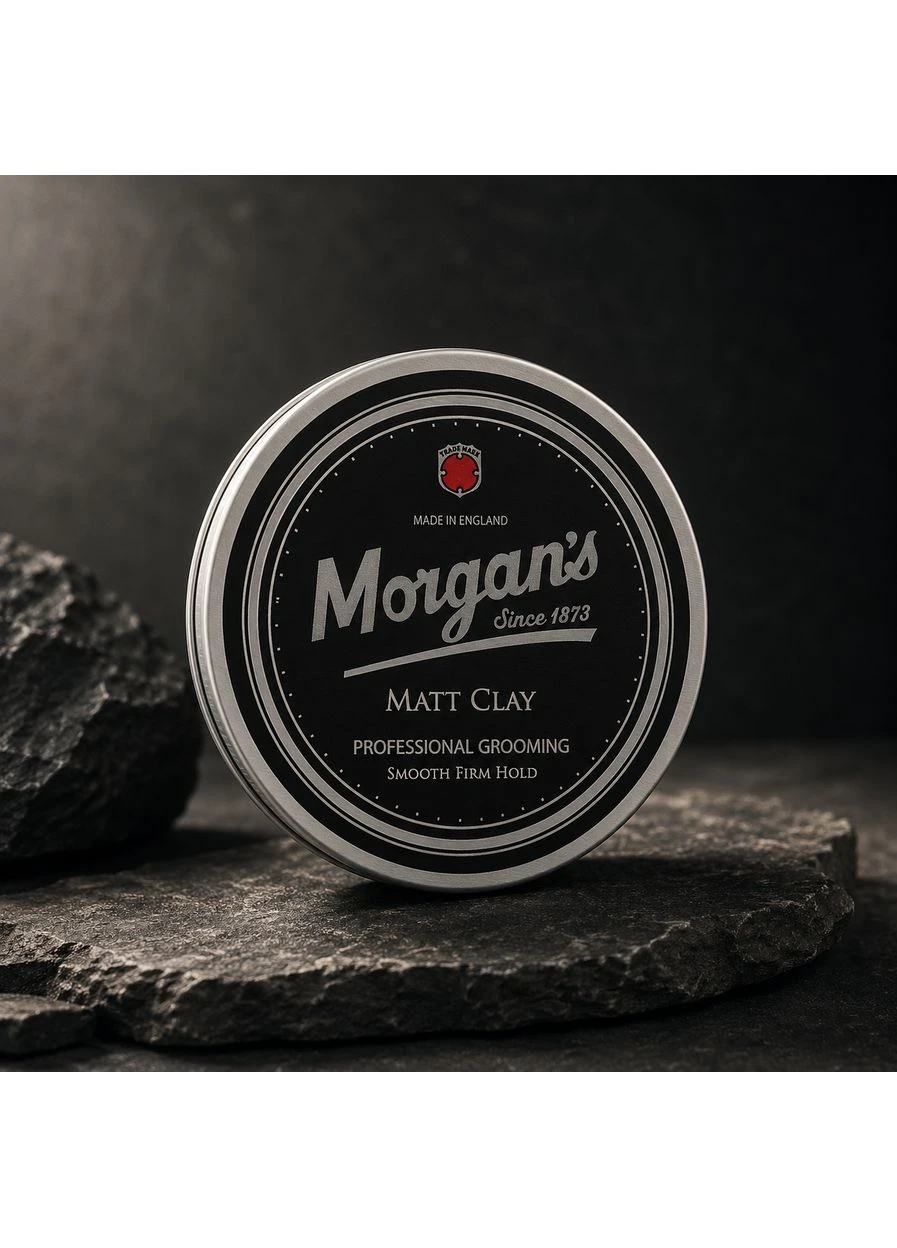 Матовая глина для укладки волос Morgans Matt Clay 120 мл сильная фиксация матовый эффект и текстура 75 Morgan's (389161806)