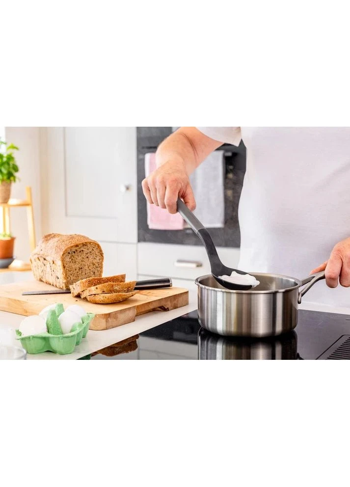Ложка для сервірування з прорізами Classic KHA004OHCHGG 34 см сіра KitchenAid (381673018)