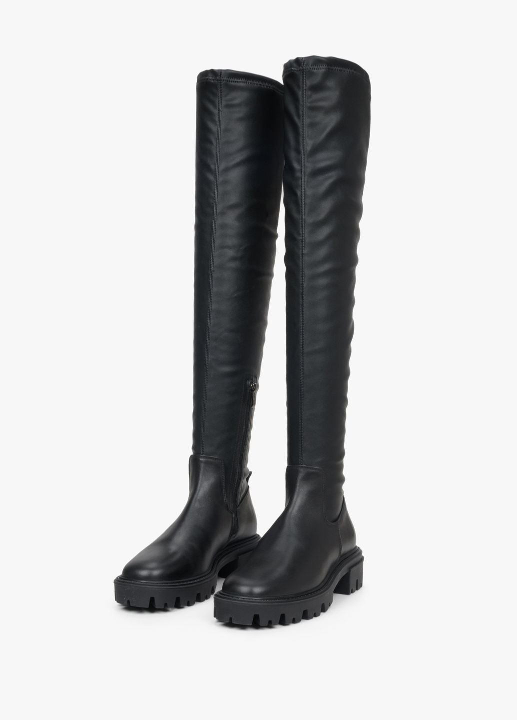 Ботфорти, колір чорний Estro (327797836)