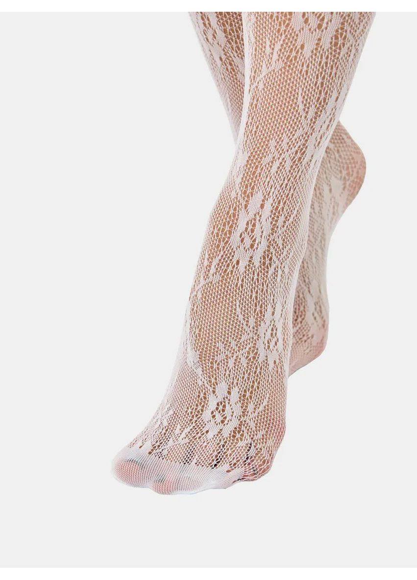 Женские колготки в сетку Розы ажурные колготки с эластичным цветочным узором No Brand Колготки (362026332)