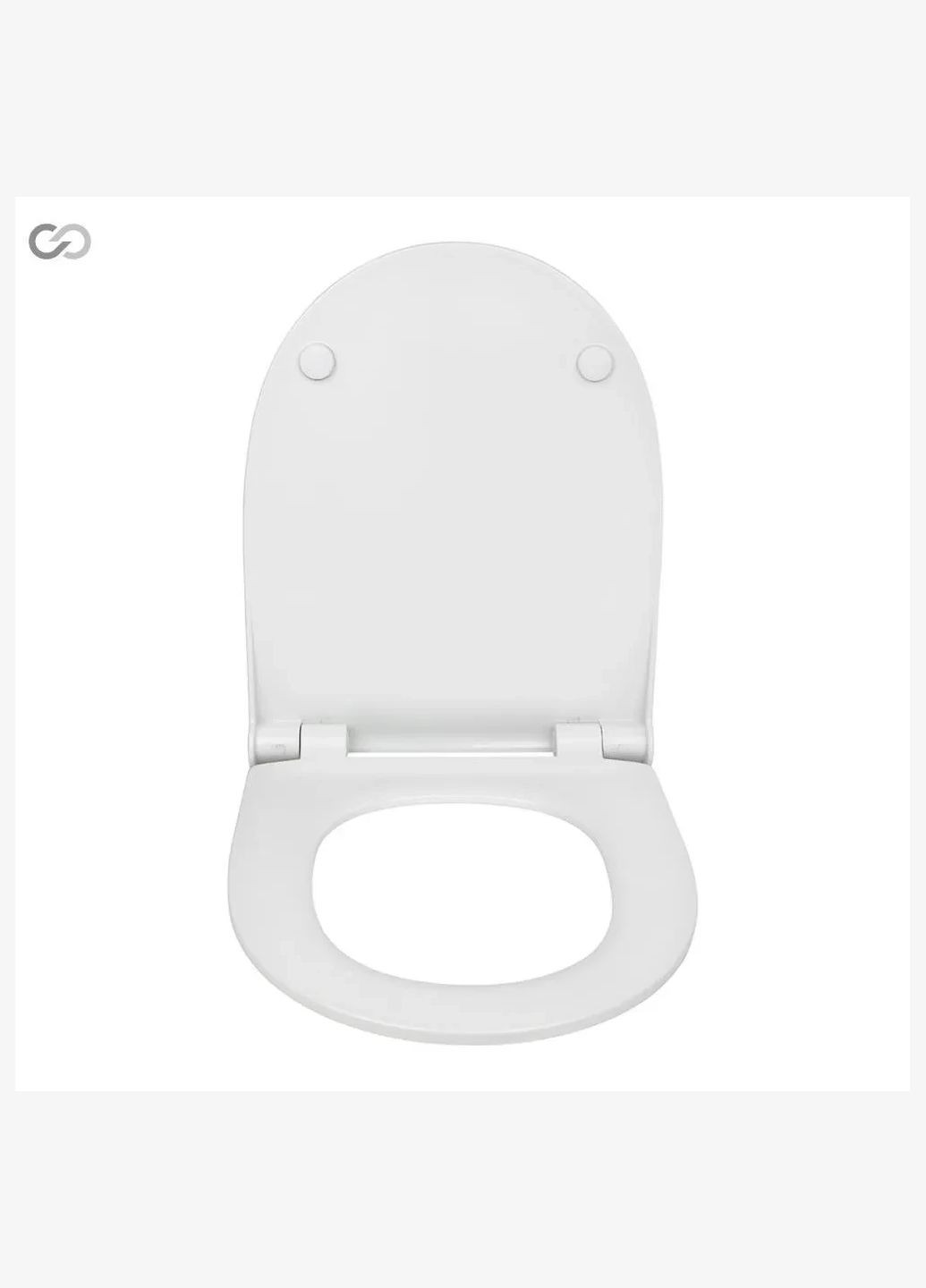 Сидіння для унітазу СП12-М з металевим кріпленням SoloPlast (340285999)