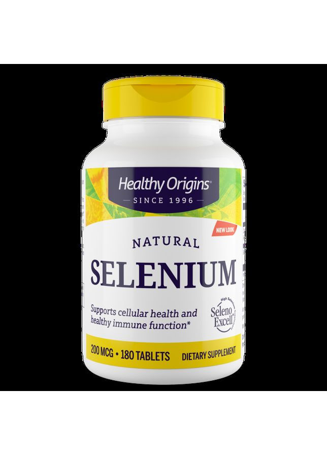 Селен, Seleno Excell, 200 мкг, 180 таблеток Healthy Origins (362372952)