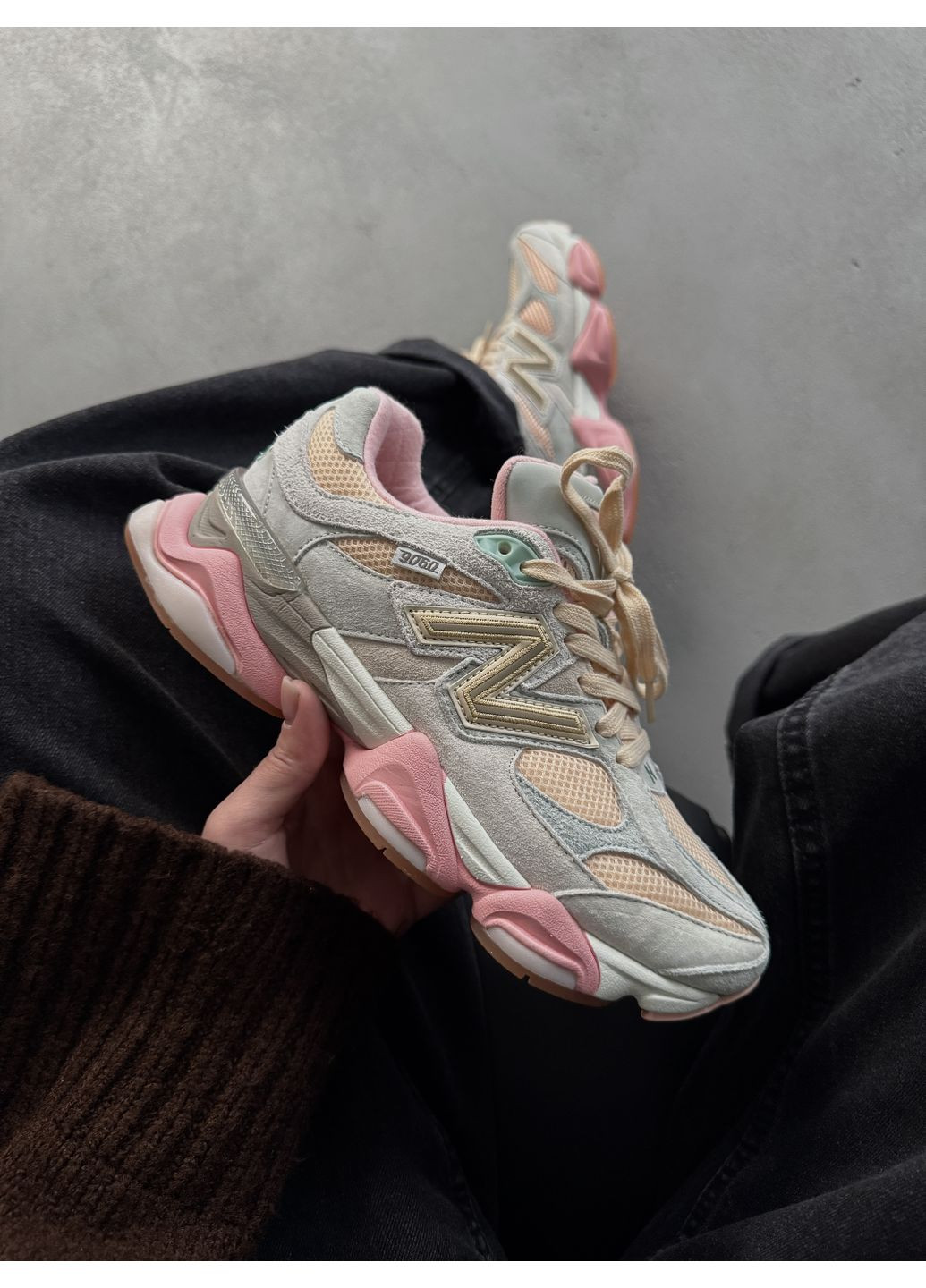 КРОСІВКИ ЖІНОЧІ NEW BALANCE 9060 X JOE FRESHGOODS BABY SHOWER BLUE НЬЮ БЕЛАНС 9060 No Brand комбіновані демісезони (369389486)