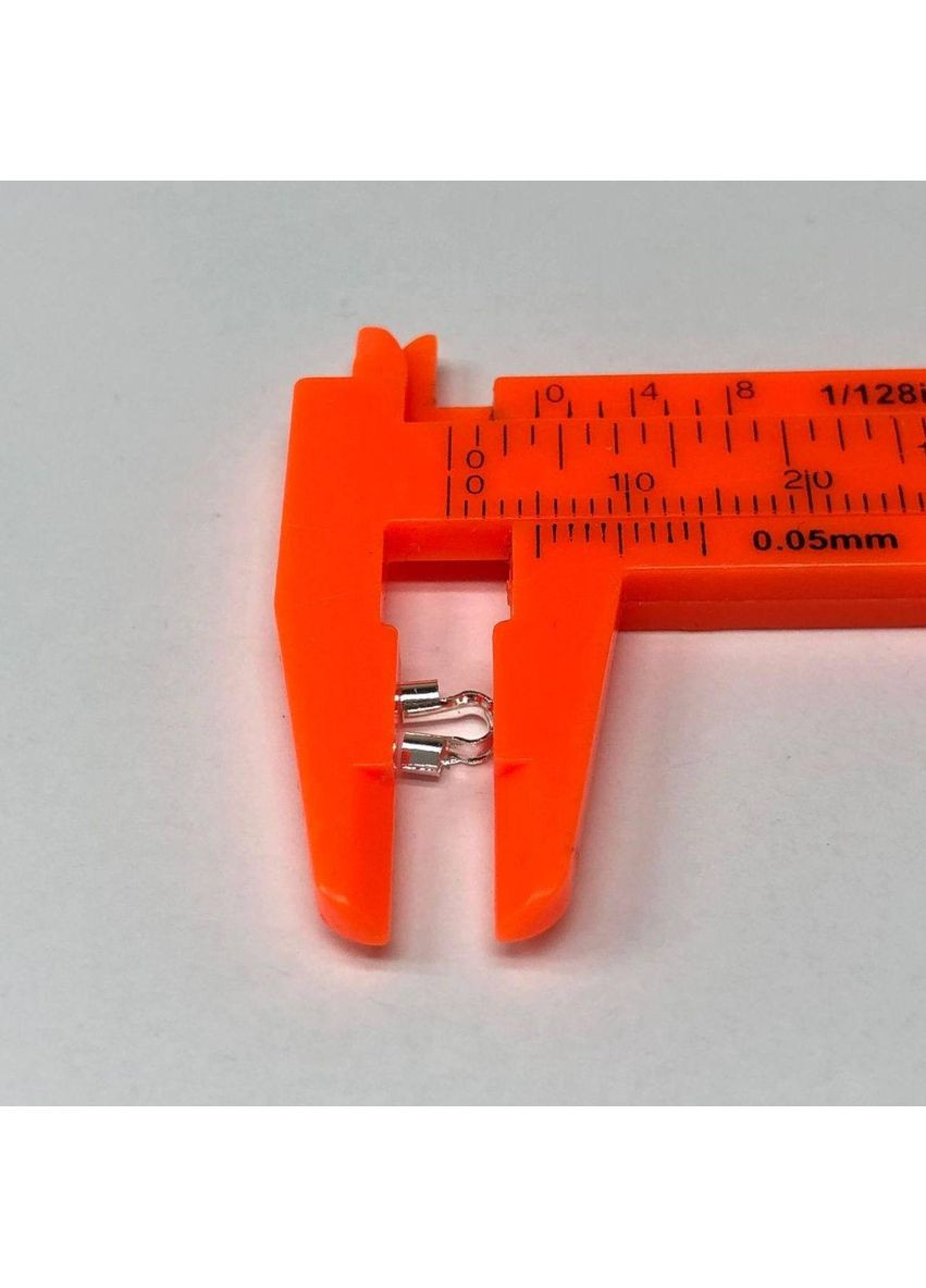 Протектор для троса 5 мм - 3г/уп - світле срібло Plus-plus (352746524)