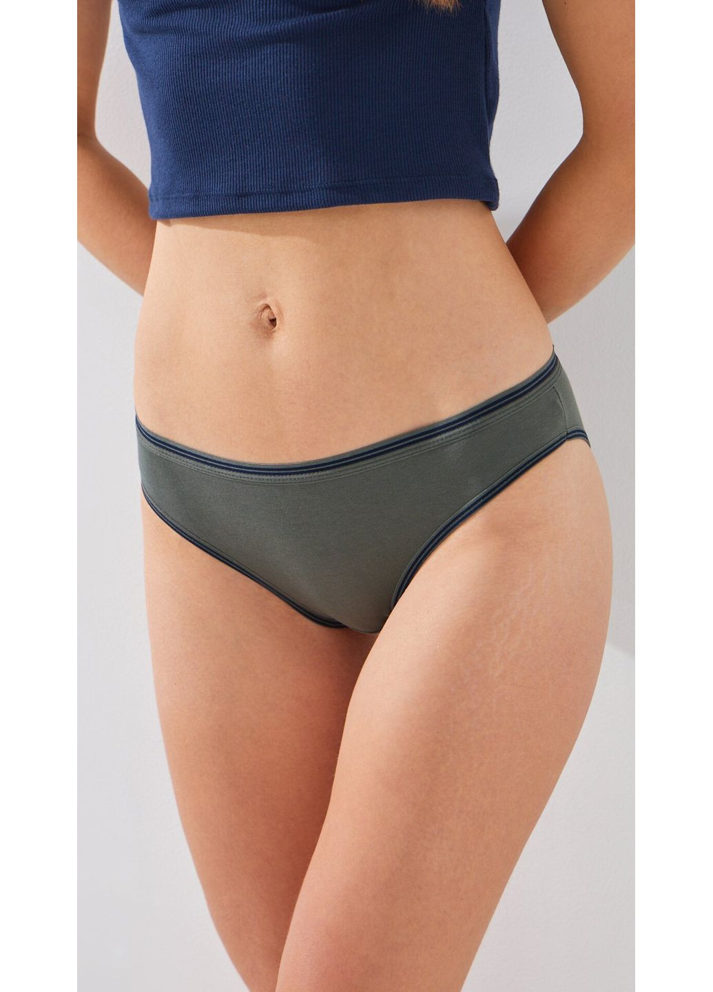 Трусы однотонные женские 113251 Хаки shop (2000999298172) Nicoletta (365775712)