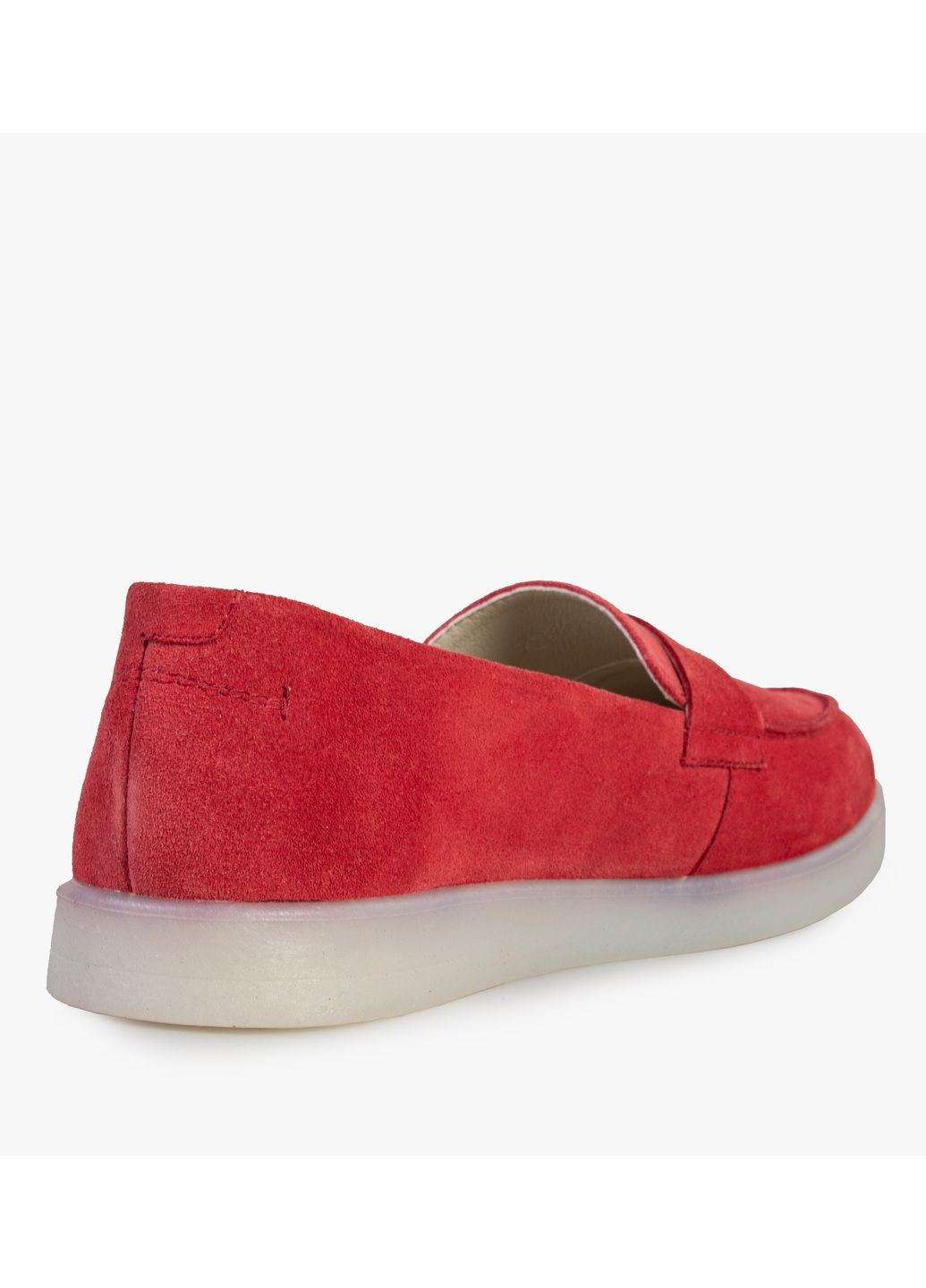 ModaMilano Туфлі лофери жіночі бренду 8200699_(3) червоний з натуральний нубук, україна — демісезон (331601076)