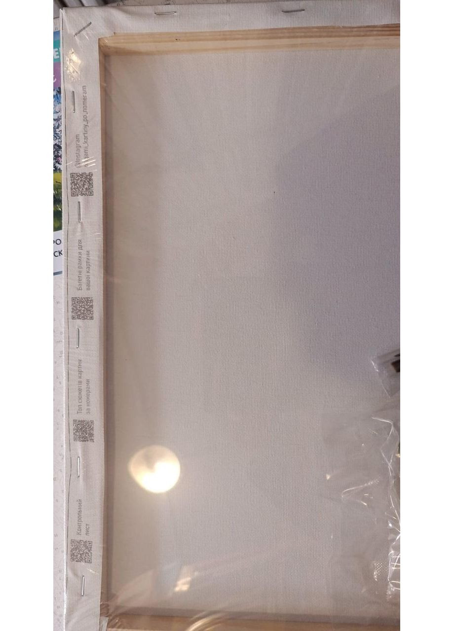 Малювання за номерами Місяць у квітах Картини за номерами 40х50 см Живопис на полотні фарбами 31880 Origami (366222049)