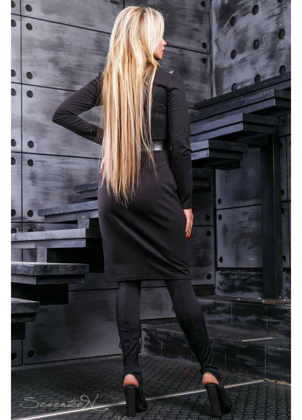 Черное платье 879.2408 Seventeen