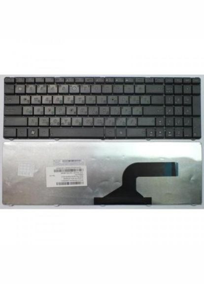 Клавіатура ноутбука (A43681) Asus g51/g53/k52/n50/x61/f50/w90 черная ru new design (275092438)