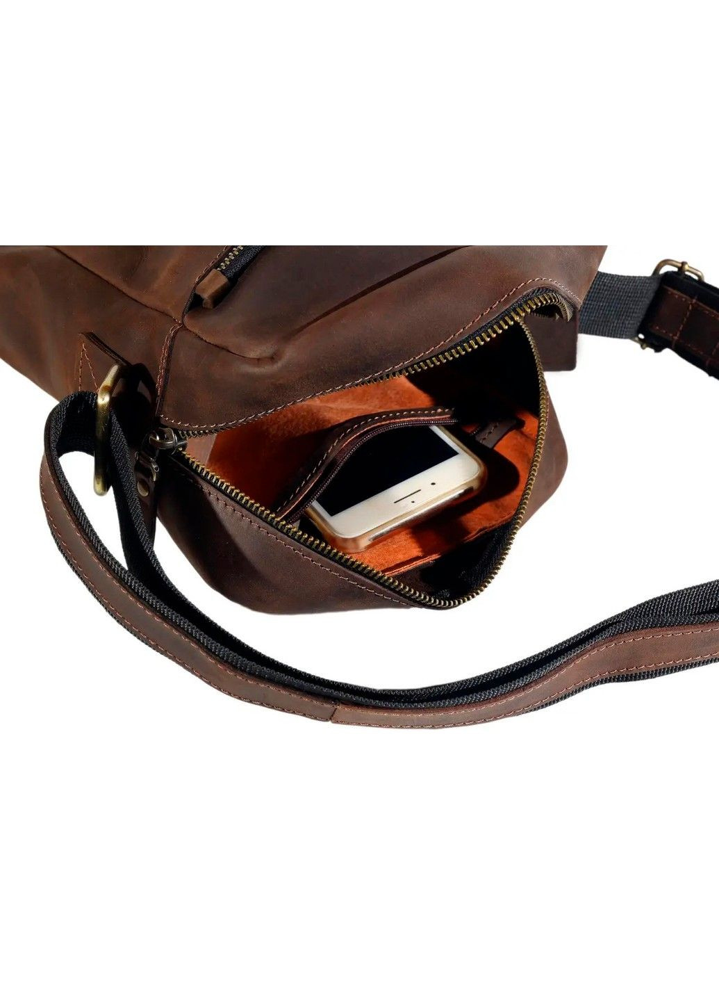 Кожаная мужская сумка «New Moon Line» FREESKIN (301647964)