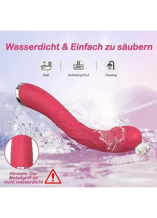 Изогнутый вибратор для стимуляции точки G 30 режимов No Brand (368892168)