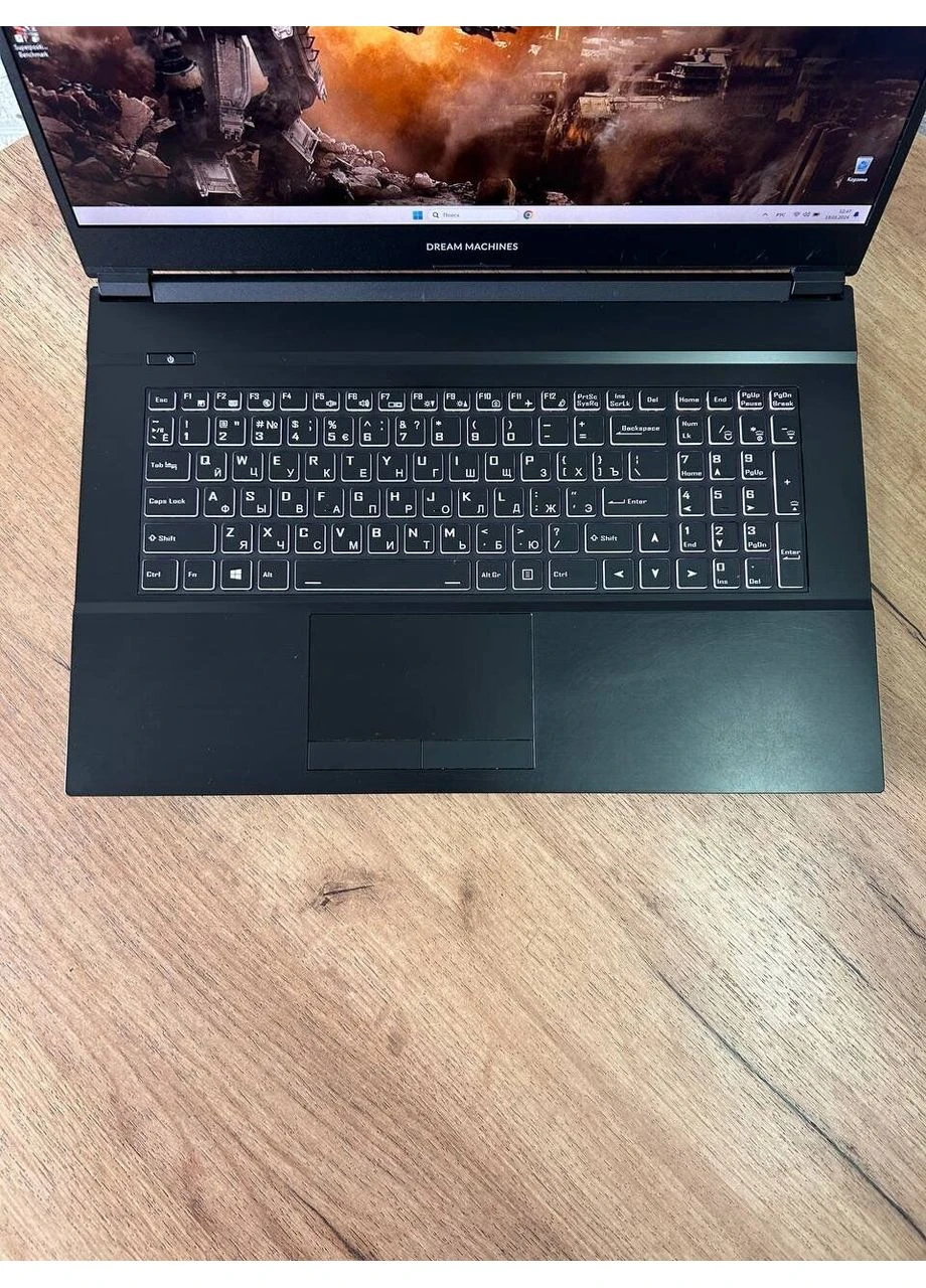 Игровой ноутбук NH77HK / 17.3" (1920x1080) IPS / intel Core i7-11800H (8 (16) ядер по 2.3 - 4.6 GHz) / 16 GB DDR4 / 512 GB SSD Dream Machines (398130049)