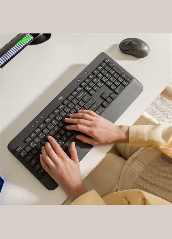 Клавиатура беспроводная Signature K650 US Graphite USB (920-010945) Logitech (336958581)