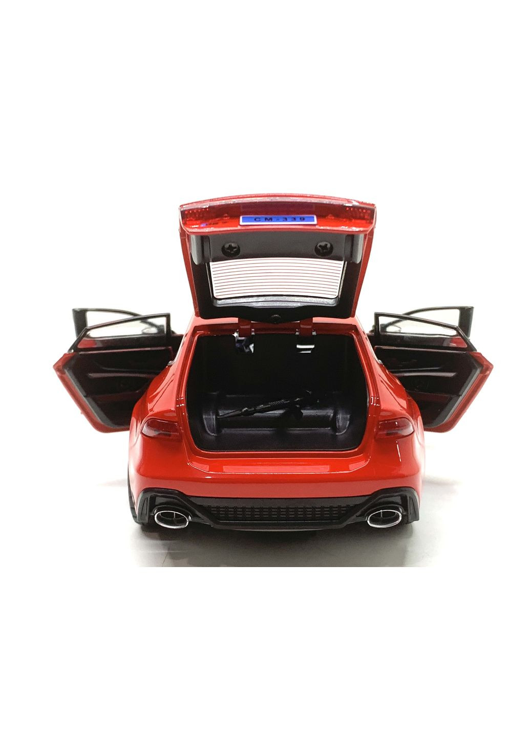 Машина Автосвіт Audi rs 7 інерційна відчиняються двері капот багажник 21см Червоний (AP-1963) No Brand (302215730)