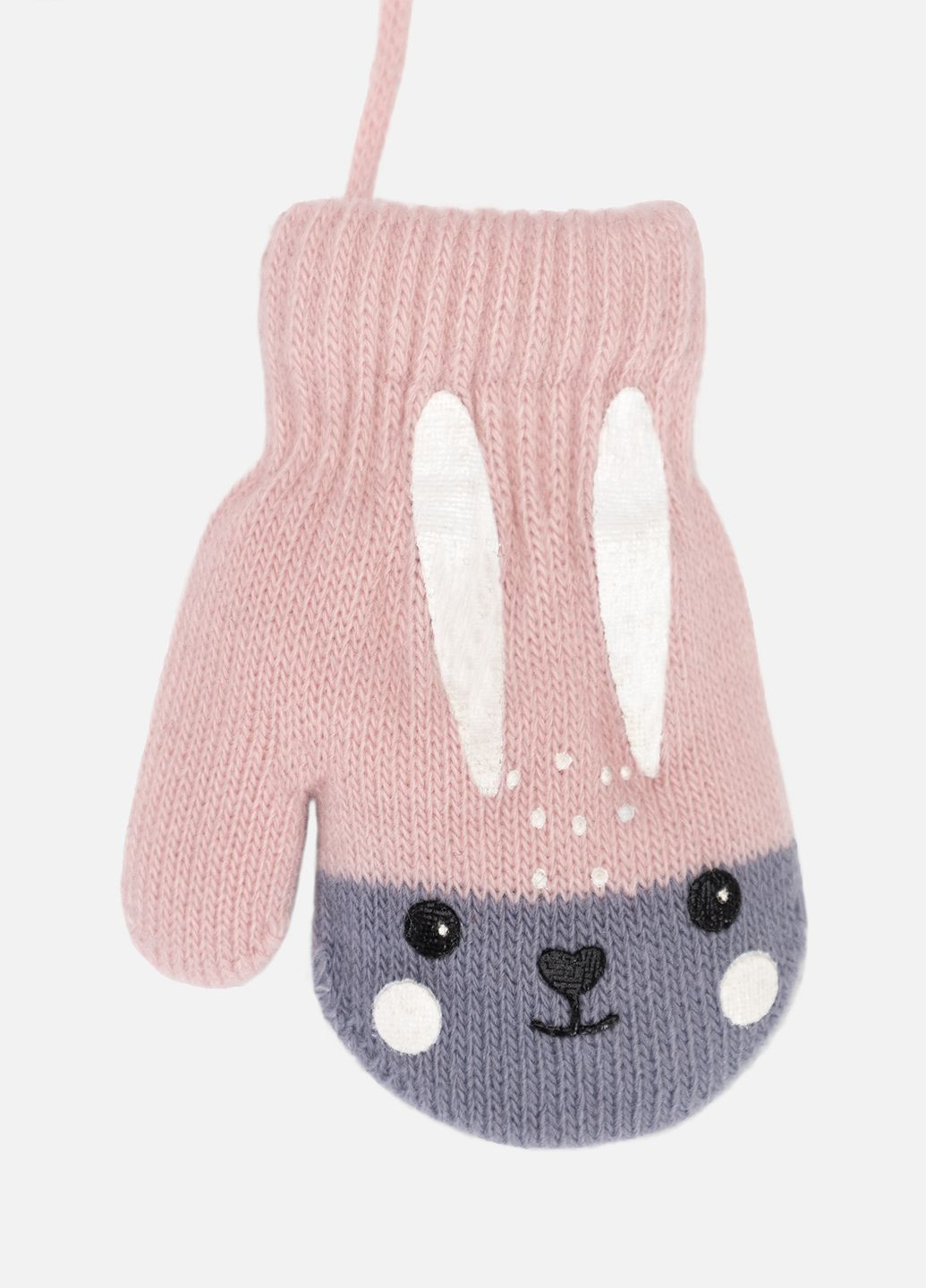 Варежки для девочки цвет пудровый ЦБ-00236082 YO! (297914148)