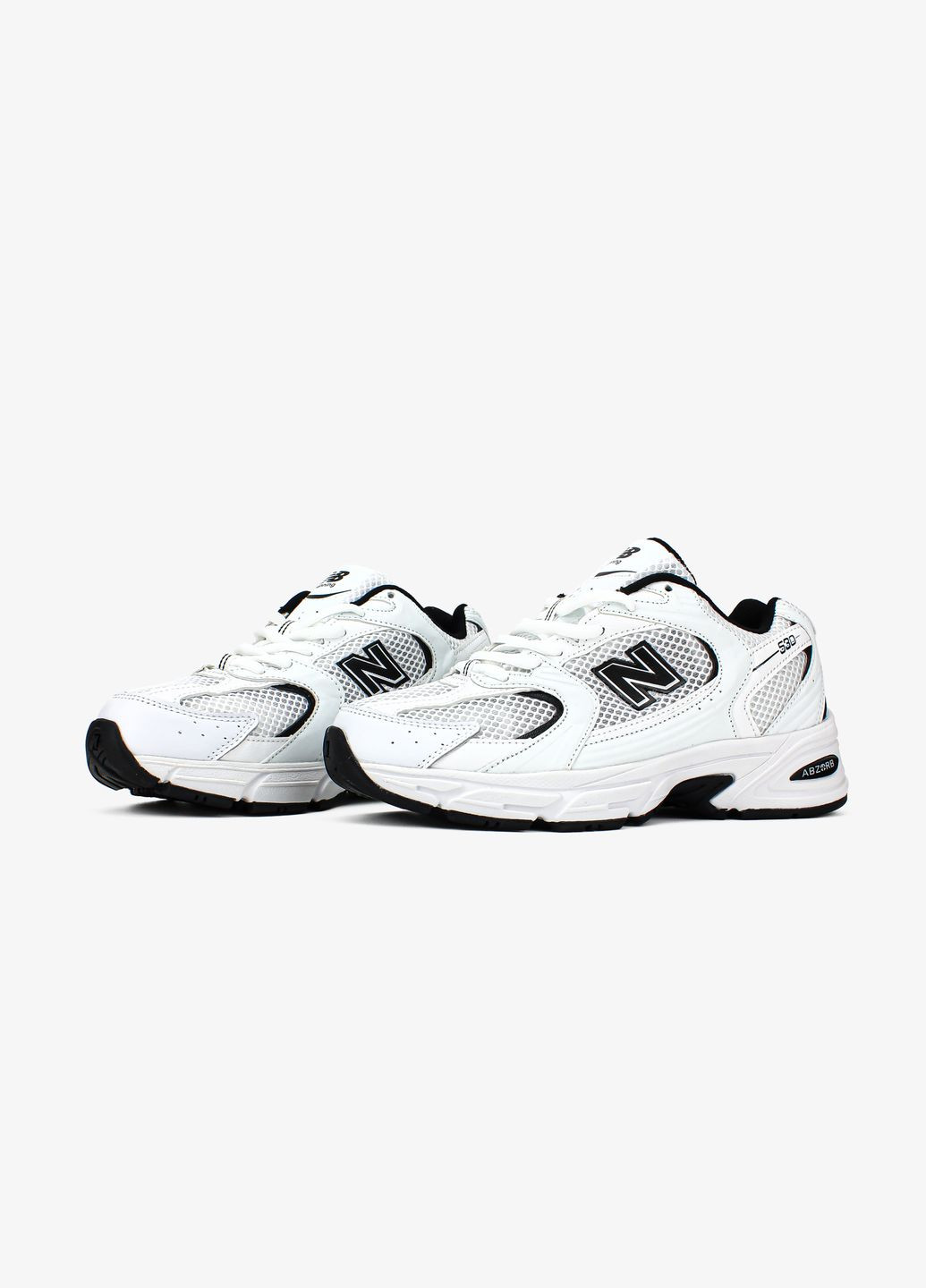 Кросівки жіночі і чоловічі New Balance 530 white | Нью Беланс 530 білі всесезони (317186520)