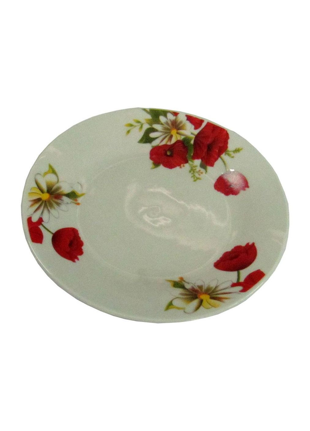 Тарелка подставная Красные маки YA-13011-20 20 см Батлер (347229489)
