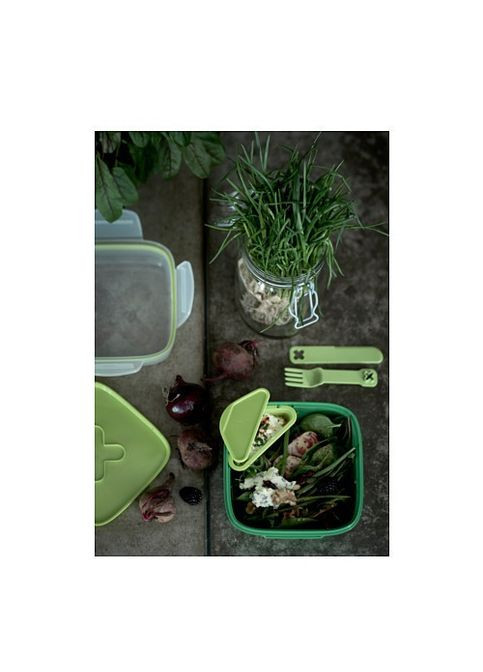 Контейнер для салата зеленый IKEA (276070250)