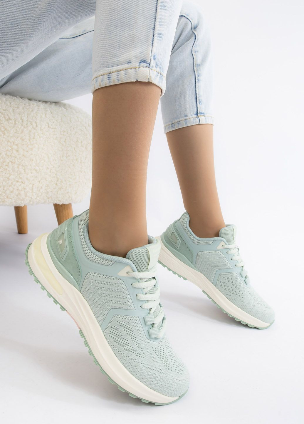 Кроссовки женские Baasploa бирюзовые всесезоны (324440779)