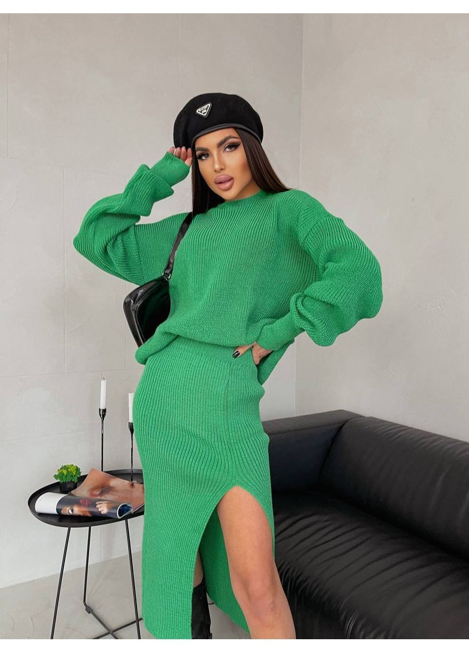 Жіночий в’язаний комплект No Brand (370640661)