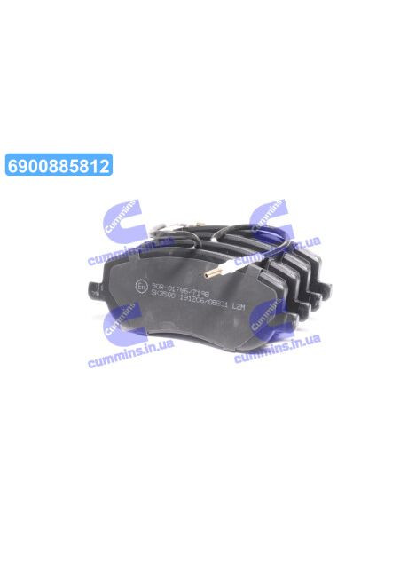 Колодка торм. диск. CITROEN C8, PEUGEOT 807 передн. (пр-во) 05P831 LPR (364834238)