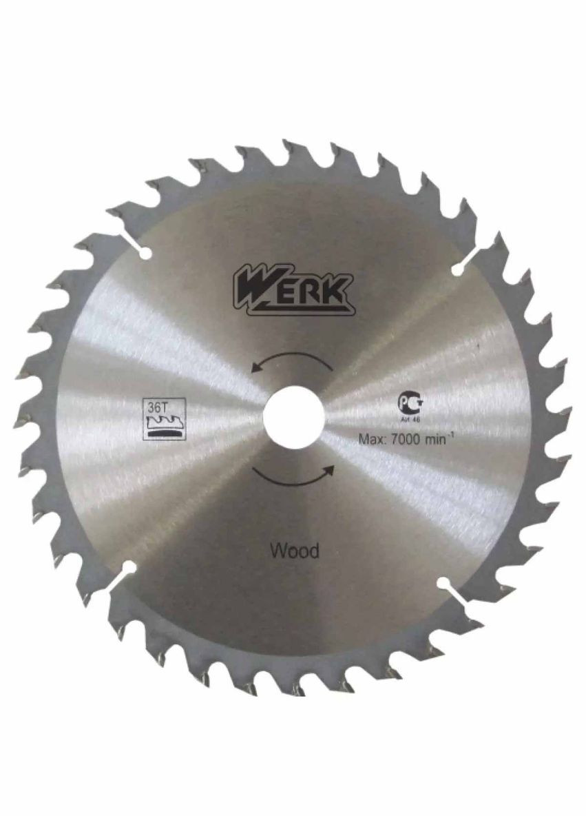 Диск пильний по дереву 250х32 40 зуб (36118) Werk (324798625)