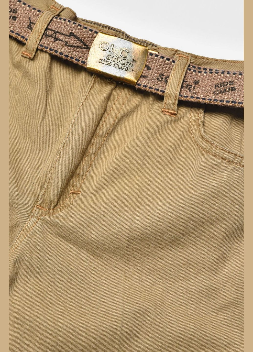 Бриджи детские для мальчика цвета хаки Let's Shop (338794111)