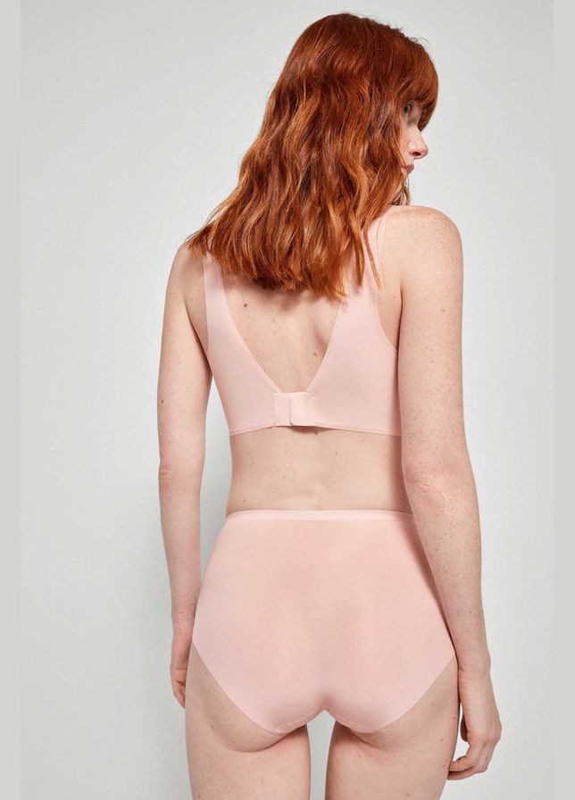 Рожевий бралетт безшовний бралет без кісточок Gisela без кісточок поліамід, еластан