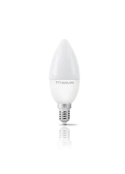LED лампа C37 6W E14 3000K Titanum (395963995)